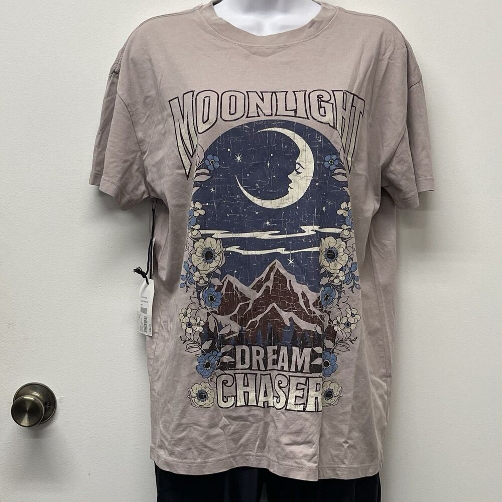 NWT $36.95 Size Small Women’s Short Sleeves Cleo + Wolf Boot Barn Tee Shirt